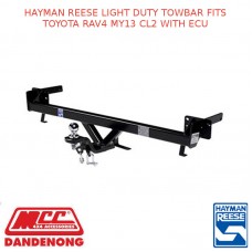 HAYMAN REESE LIGHT DUTY TOWBAR FITS TOYOTA RAV4 MY13 CL2 WITH ECU